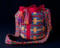 mochila wayuu modelo cruz rosa